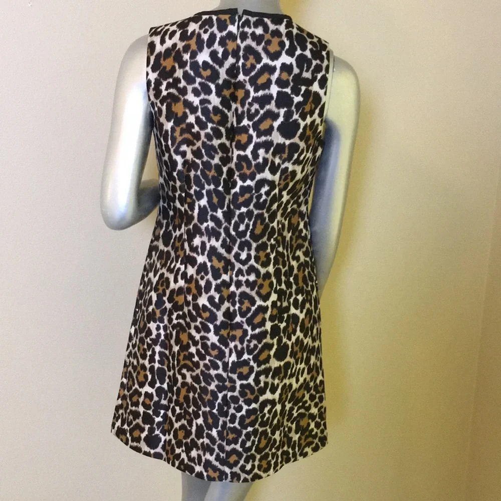 J. Crew Leopard Shift Dress